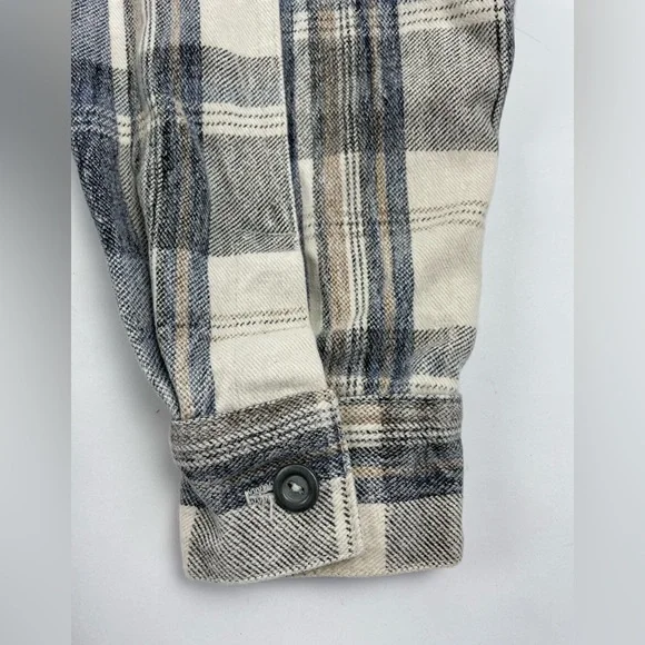 Vintage Gate Heavy Duty Outdoor Ranch Chore Flannel Shirt Mens Large USA Plaid - Picture 3 of 15